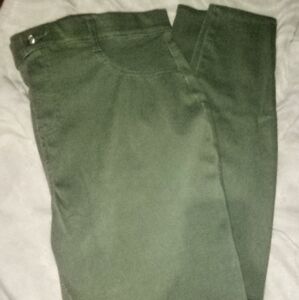 Women's size large highrise stretch jeans